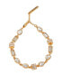 ფოტო #1 პროდუქტის Gold-Tone & Glass Stone Line Bracelet