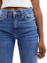 Фото #5 товара River Island seam detail wide leg jeans in medium blue