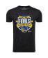 Men's Black Golden State Warriors 2022 NBA Finals Crest Comfy T-shirt