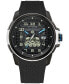 ფოტო #1 პროდუქტის Eco-Drive Men's Star Wars Imperial Stormtrooper Black Perforated Polyurethane Strap Watch 44mm