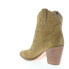 Фото #6 товара Frye Faye Concho Short 70368 Womens Brown Leather Slip On Western Boots 6.5