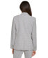 Фото #2 товара Women's Single-Button Peak-Collar Menswear Blazer