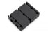 Фото #1 товара EK Water Blocks 3831109814017 - Water blocks bridge - Acetal - Polyoxymethylene (POM) - Black - 1/4" - Motherboard