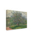 Фото #2 товара Claude Monet Le Pommier, 1879 Canvas Art - 20" x 25"