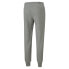 Фото #4 товара Puma Essentials Logo Pants Mens Grey Casual Athletic Bottoms 84682003