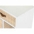 Фото #7 товара Ночной столик DKD Home Decor Натуральный Белый Резиновый Тёмно Бордовый Древесина павловнии 40 x 30 x 48 cm