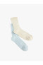 Фото #4 товара Носки Koton Basic 2-Pack Socks