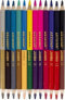 Фото #2 товара Цветные карандаши Astra TARGI Astrino округлые jumbo 12=24 цвета в дереве + темперовка
