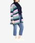 Фото #7 товара Plus Size Romy Hooded Cardigan Sweater