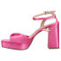 Фото #5 товара Nina Stacie Ankle Strap Dress Womens Pink Dress Sandals STACIE-663