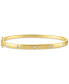 ფოტო #1 პროდუქტის Diamond Dot Station Bracelet (1/10 ct. t.w.) in 14k Gold-Plated Sterling Silver