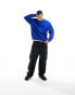 ASOS DESIGN heavyweight oversized sweatshirt in mid blue