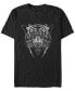 Grunge Tiger Men's Short Sleeve T-Shirt