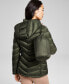 Фото #2 товара Куртка женская утепленная с капюшоном Charter Club Packable Hooded Puffer Coat, Created for Macy's