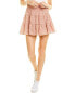 Daisy Lane Eyelet Mini Skirt Women's Pink L