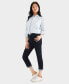 Фото #3 товара Women's Mid-Rise Curvy Capri Jeans, Created for Macy's