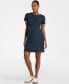 ფოტო #1 პროდუქტის Women's Stretch Tweed Maternity Dress