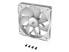 CORSAIR RS140 ARGB PWM 140mm Fan - White - Simplified Control - Daisy-Chain 4-Pi