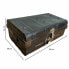 Decorative suitcase Alexandra House Living Brown Iron Traditional style 38 x 23 x 59 cm