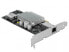 Delock GE10P-PCIE4XG301 - Internal - Wired - PCI Express - Ethernet - 100 Mbit/s
