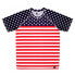 ფოტო #1 პროდუქტის HOOPOE Stars And Stripes short sleeve T-shirt