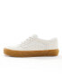 Vans Rowley Classic gum sole trainers in off white