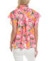 Фото #2 товара Crosby By Mollie Burch Billie Blouse Women's Pink Xs