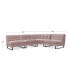 Фото #4 товара Kathya 157" 4-Pc. Fabric Modular Sectional, Created for Macy's