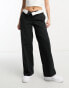 Фото #2 товара ASOS DESIGN Petite relaxed boyfriend trouser in black