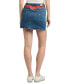 ფოტო #2 პროდუქტის Women's Izzie Denim Flag Mini Skirt