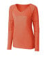 ფოტო #1 პროდუქტის Women's L/S Victory V Neck