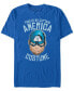 Фото #1 товара Marvel Men's Avengers Captain America Halloween Costume Short Sleeve T-Shirt