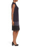 Фото #4 товара Nic+Zoe 241990 Womens Sleeveless Color Block Shift Dress Multicolor Size Small