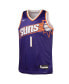 ფოტო #3 პროდუქტის Big Boys Devin Booker Purple Phoenix Suns Swingman Jersey - Icon Edition