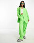 JJXX Mary oversized blazer co-ord in green