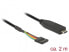 Фото #3 товара Delock 63947 - Black - 2 m - USB 2.0 Type-C - 6 pin pin header pitch: 2.54 mm - China - 1 pc(s)