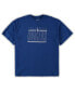 ფოტო #3 პროდუქტის Men's Royal, Charcoal Los Angeles Dodgers Big and Tall T-shirt and Shorts Sleep Set