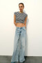 COTTON AND MODAL CROP TOP