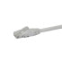 Фото #2 товара 10m CAT6 Ethernet Cable - White CAT 6 Gigabit Ethernet Wire -650MHz 100W PoE RJ45 UTP Network/Patch Cord Snagless w/Strain Relief Fluke Tested/Wiring is UL Certified/TIA - 10 m - Cat6 - U/UTP (UTP) - RJ-45 - RJ-45