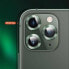 Usams USAMS Camera Lens Glass iPhone 11 metal ring zielony/green BH572JTT05 (US-BH572)