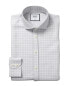 Фото #1 товара Charles Tyrwhitt Non-Iron Check Cutaway Slim Fit Shirt Men's