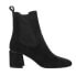 Фото #1 товара VANELi Ilias Heeled Square Toe Booties Womens Black Casual Boots 313378-001