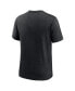 Men's Heather Black San Francisco Giants Rewind Review Slash Tri-Blend T-shirt