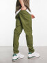 Фото #7 товара ASOS DESIGN tapered chinos in dark green