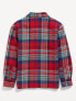 Фото #3 товара Long-Sleeve Flannel Pocket Shirt for Boys