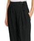 Women's Belted Pleated Pants