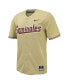 ფოტო #3 პროდუქტის Men's Gold Florida State Seminoles Replica Full-Button Baseball Jersey