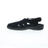 Фото #3 товара Drew Hamilton 47708-15 Mens Black Nubuck Strap Sport Sandals Shoes