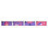 Фото #1 товара Пенал DKD Home Decor Розовый Лиловый 23 x 1 x 9 см (4 штуки)