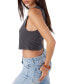 Фото #3 товара Juniors' Last Out Cropped Tank Top